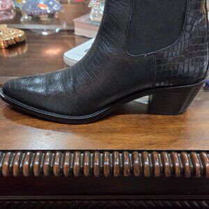 Straight to hell western black boots